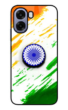 Indian Flag Ashoka Chakra Oppo A6 5G Pop Case by Casekaro