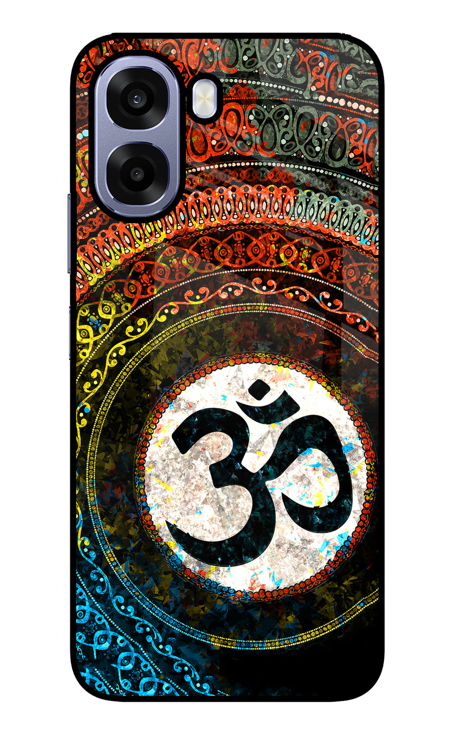 Om Cultural Oppo A6s 5G Back Cover, Metal case