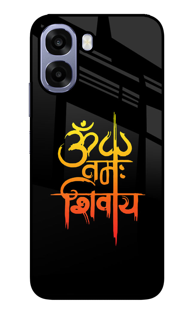 Om Namah Shivay Oppo A6s 5G Metal Case Back Cover by Casekaro