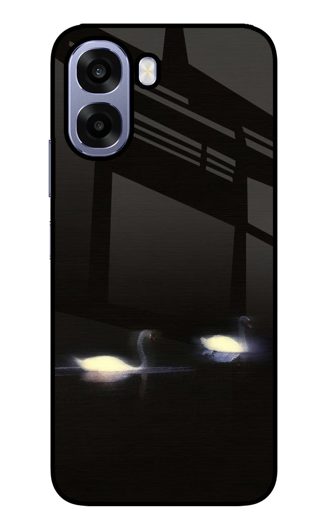 Silent Swans Oppo A6s 5G Metal Case Back Cover by Casekaro