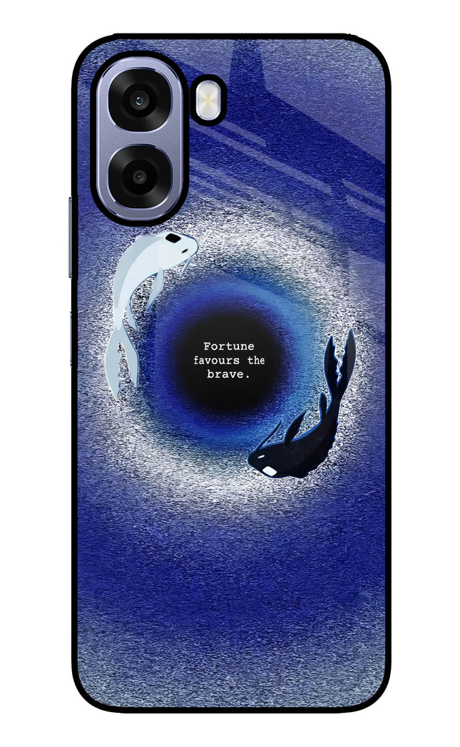 Dark Koi Oppo A6s 5G Metal Case Back Cover by Casekaro