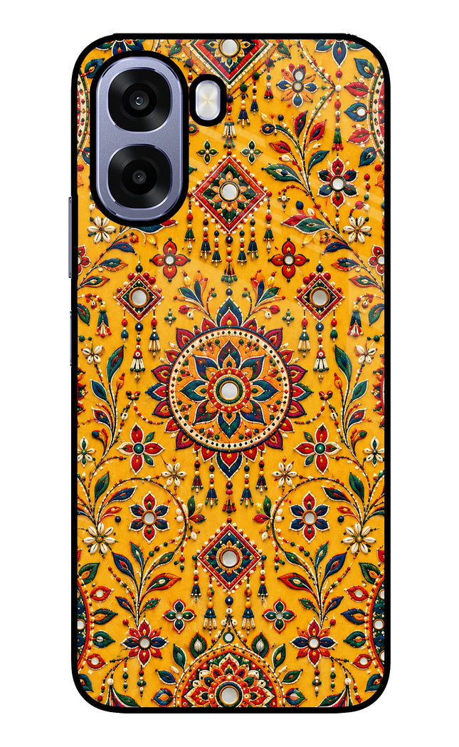 Sunlit Aura Oppo A6s 5G Metal Case Back Cover by Casekaro