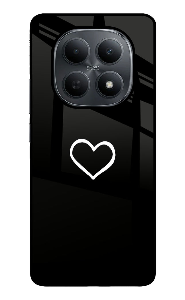 Heart Poco M8 5G Metal Case Back Cover by Casekaro
