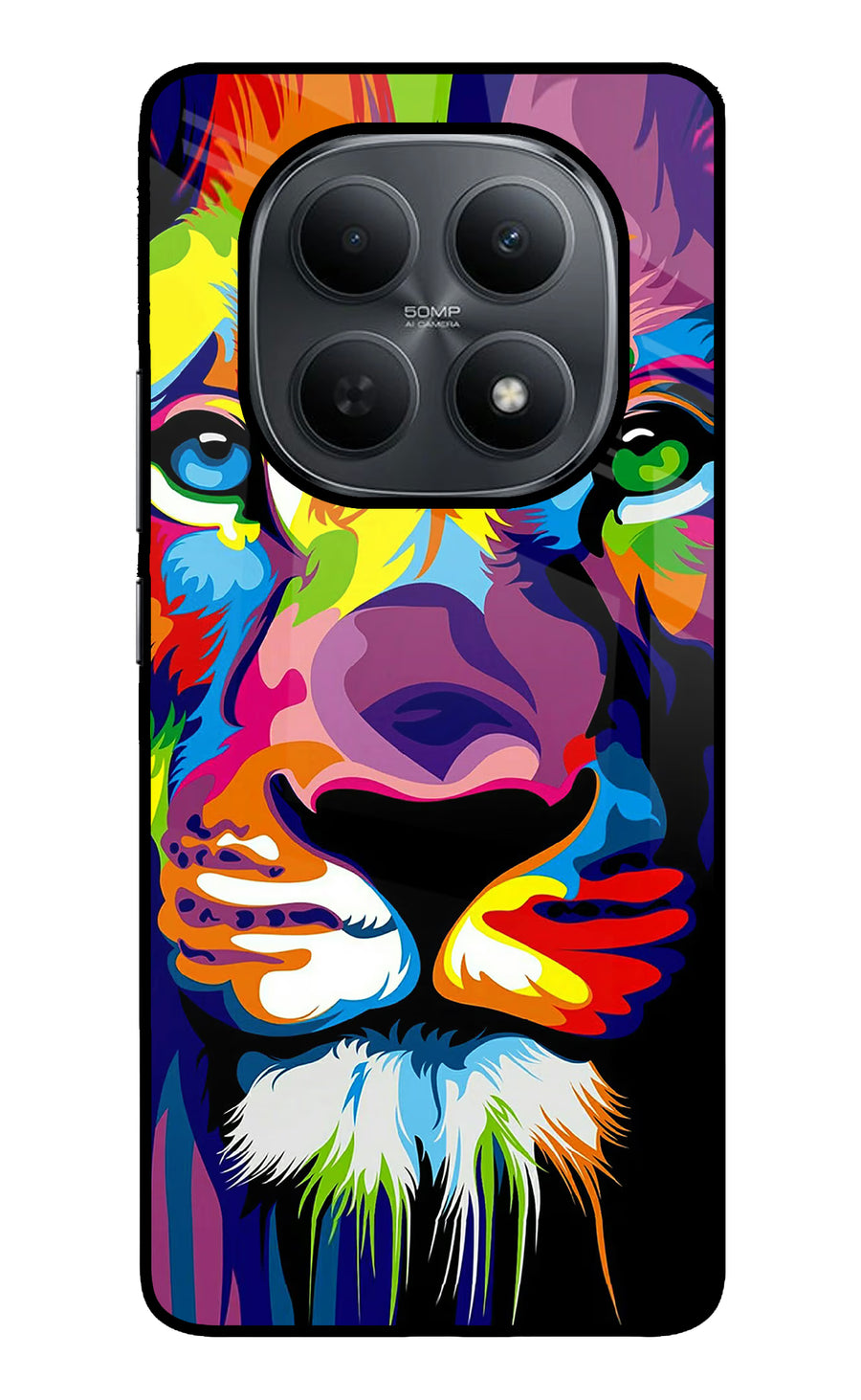 Lion Poco M8 5G Back Cover, Metal case