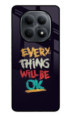 Everything Will Be Ok Poco M8 5G Metal Case Back Cover by Casekaro