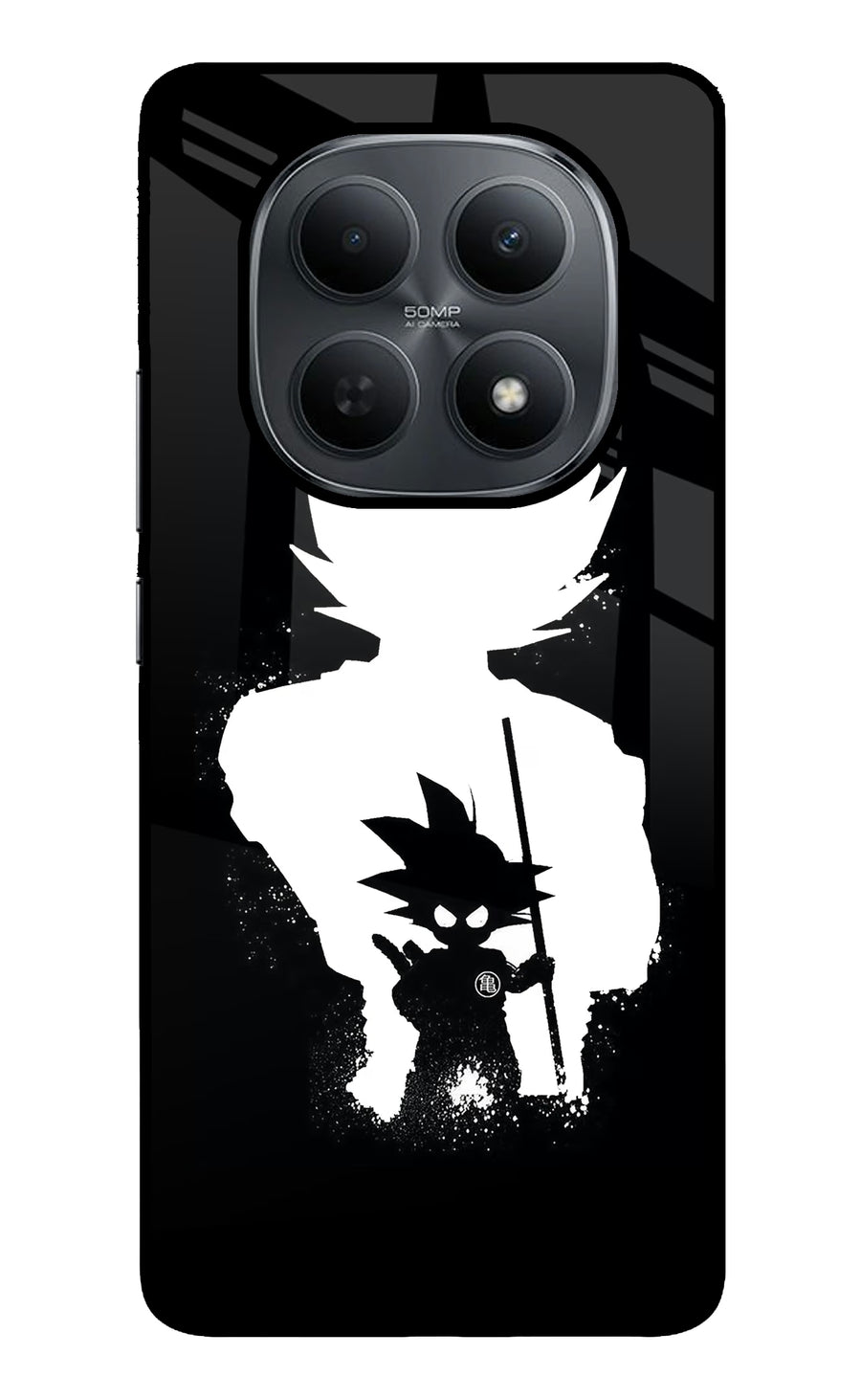 Goku Shadow Poco M8 5G Back Cover, Metal case