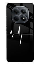 Heart Beats Poco M8 5G Metal Case Back Cover by Casekaro