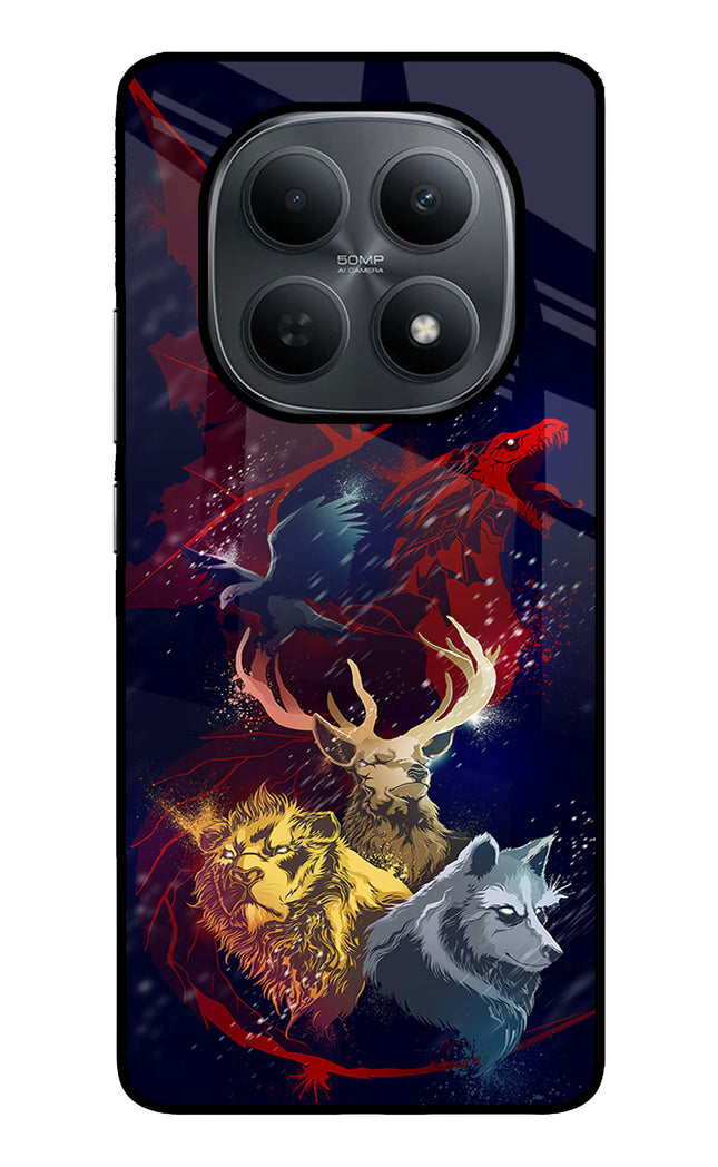 Game Of Thrones Poco M8 5G Metal Case Back Cover by Casekaro