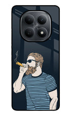Smoking Poco M8 5G Metal Case Back Cover by Casekaro