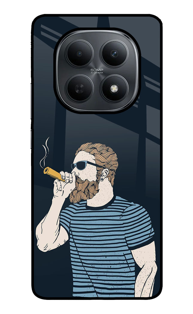 Smoking Poco M8 5G Metal Case Back Cover by Casekaro