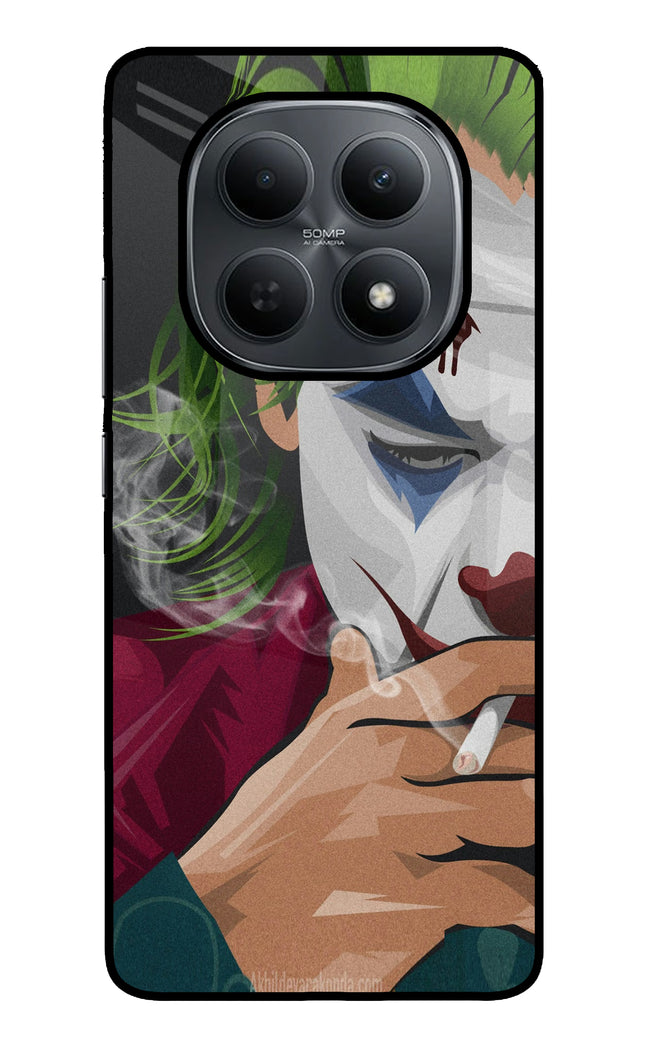 Joker Smoking Poco M8 5G Metal Case Back Cover by Casekaro