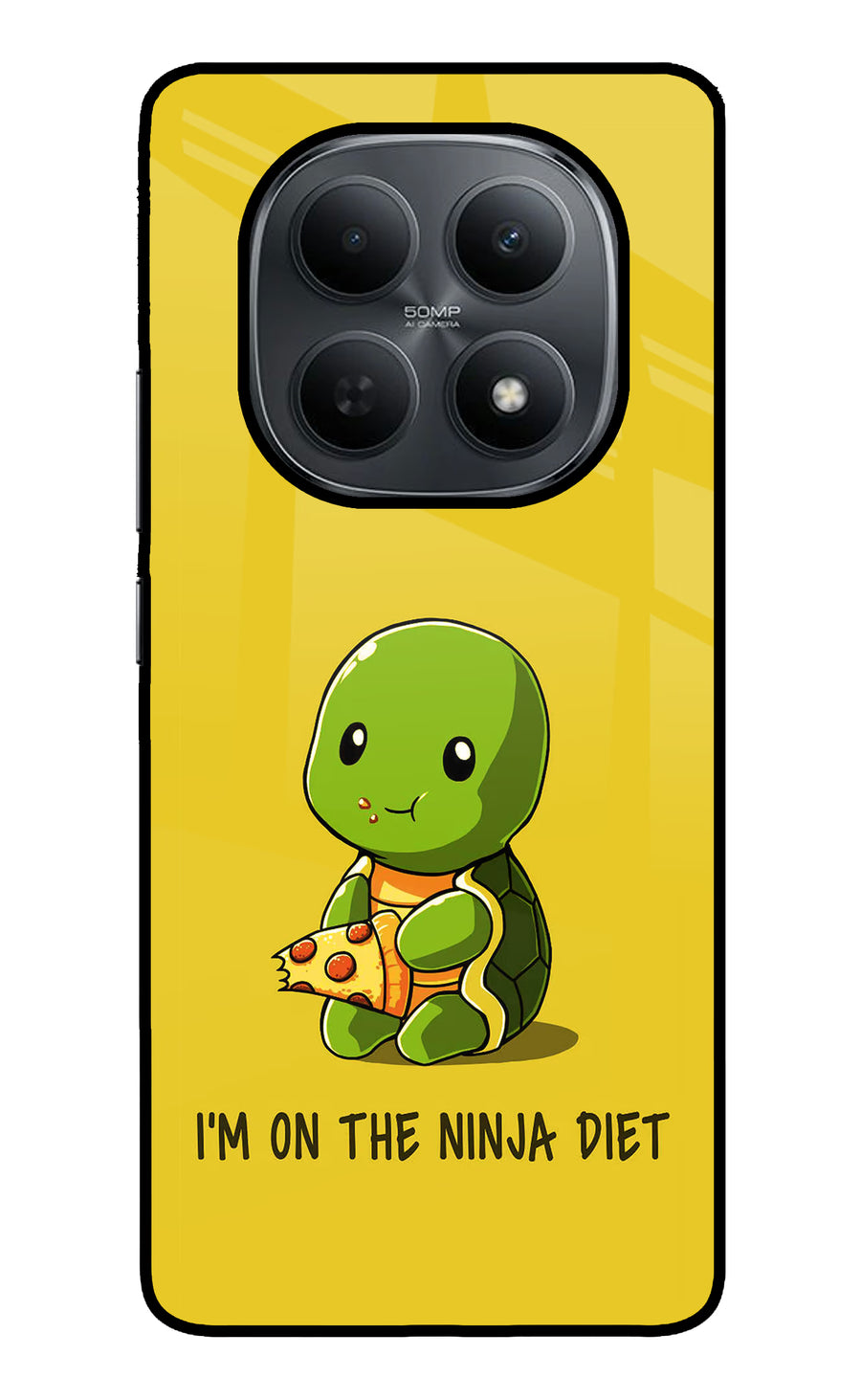 I'm on Ninja Diet Poco M8 5G Back Cover, Metal case
