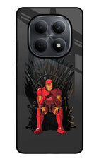 Ironman Throne Poco M8 5G Metal Case Back Cover by Casekaro