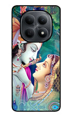 Lord Radha Krishna Poco M8 5G Metal Case Back Cover by Casekaro