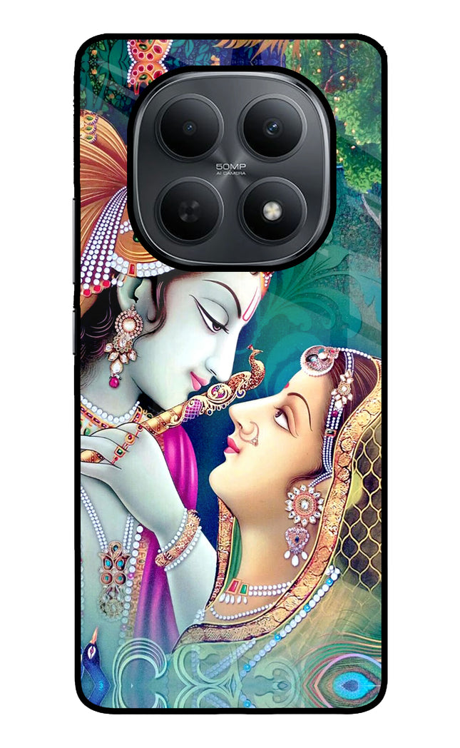 Lord Radha Krishna Poco M8 5G Metal Case Back Cover by Casekaro