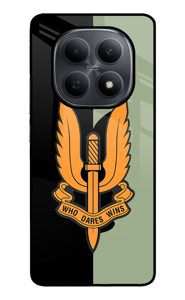 Balidan Logo Poco M8 5G Metal Case Back Cover by Casekaro
