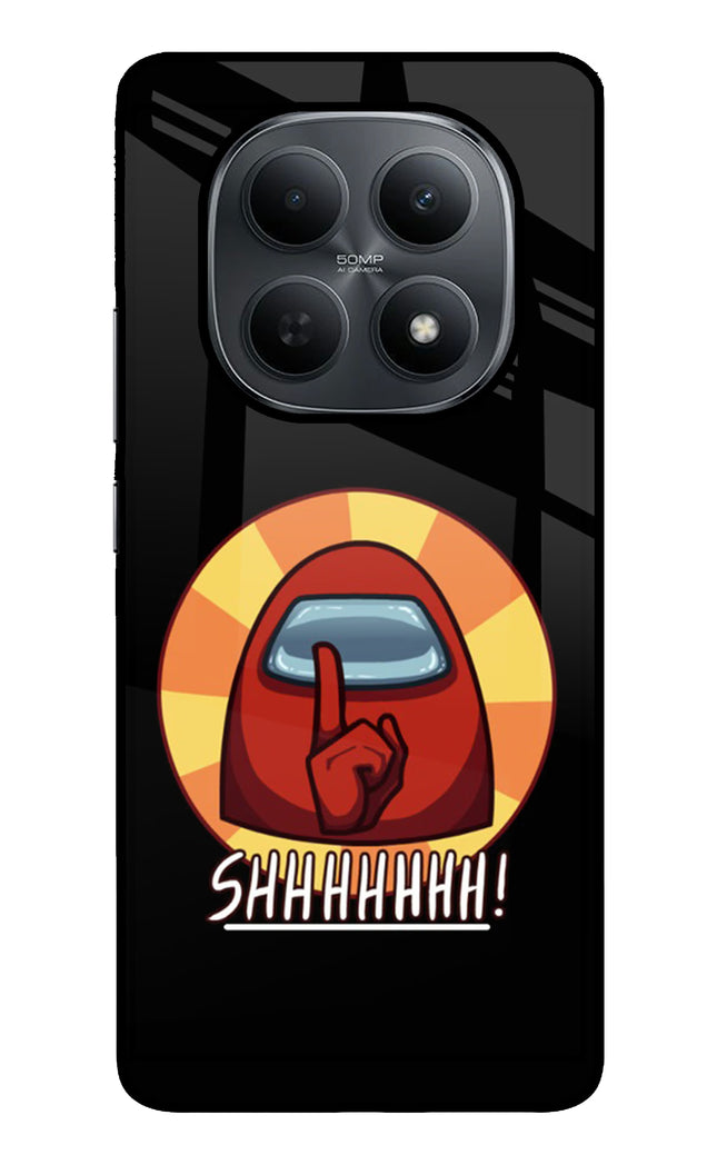 Among Us Shhh! Poco M8 5G Metal Case Back Cover by Casekaro