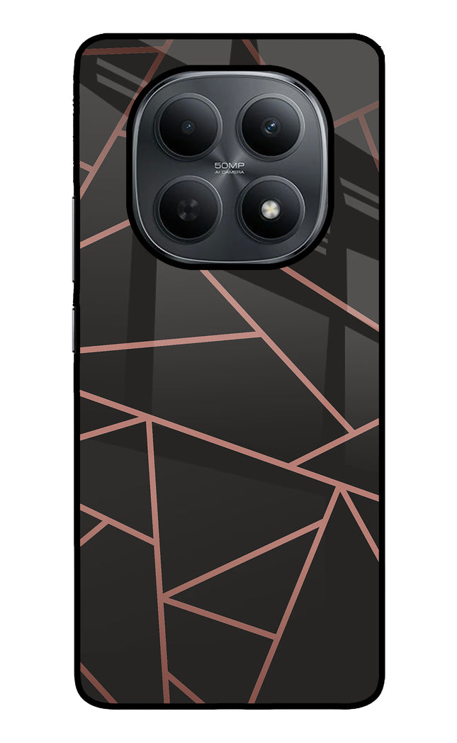 Geometric Pattern Poco M8 5G Metal Case Back Cover by Casekaro