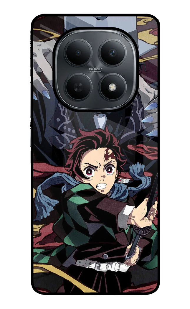 Demon Slayer Poco M8 5G Metal Case Back Cover by Casekaro