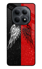 Wings Poco M8 5G Metal Case Back Cover by Casekaro