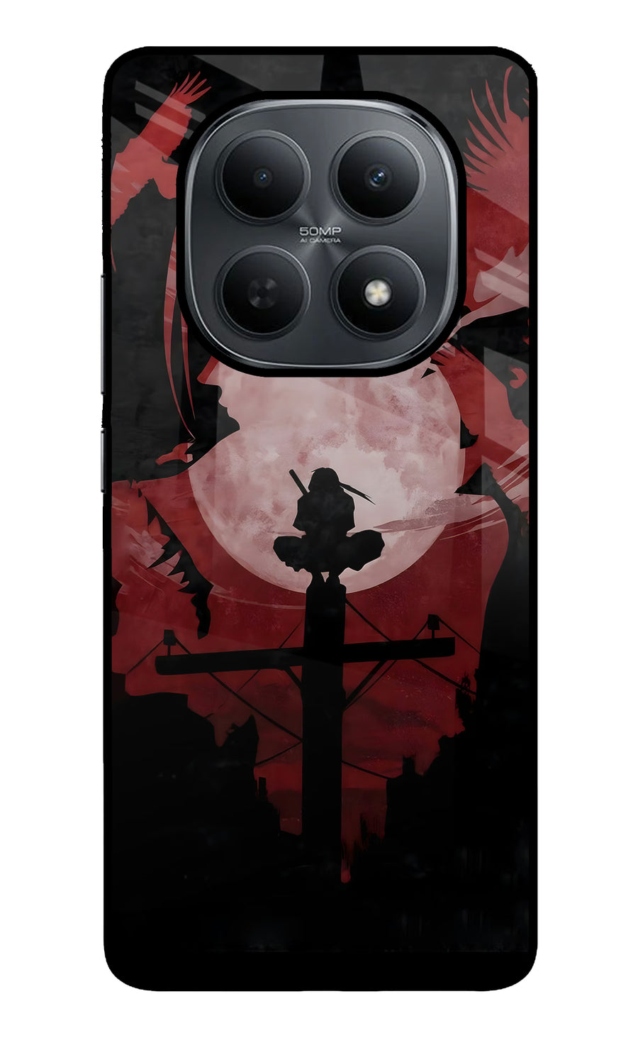 Naruto Anime Poco M8 5G Back Cover, Metal case