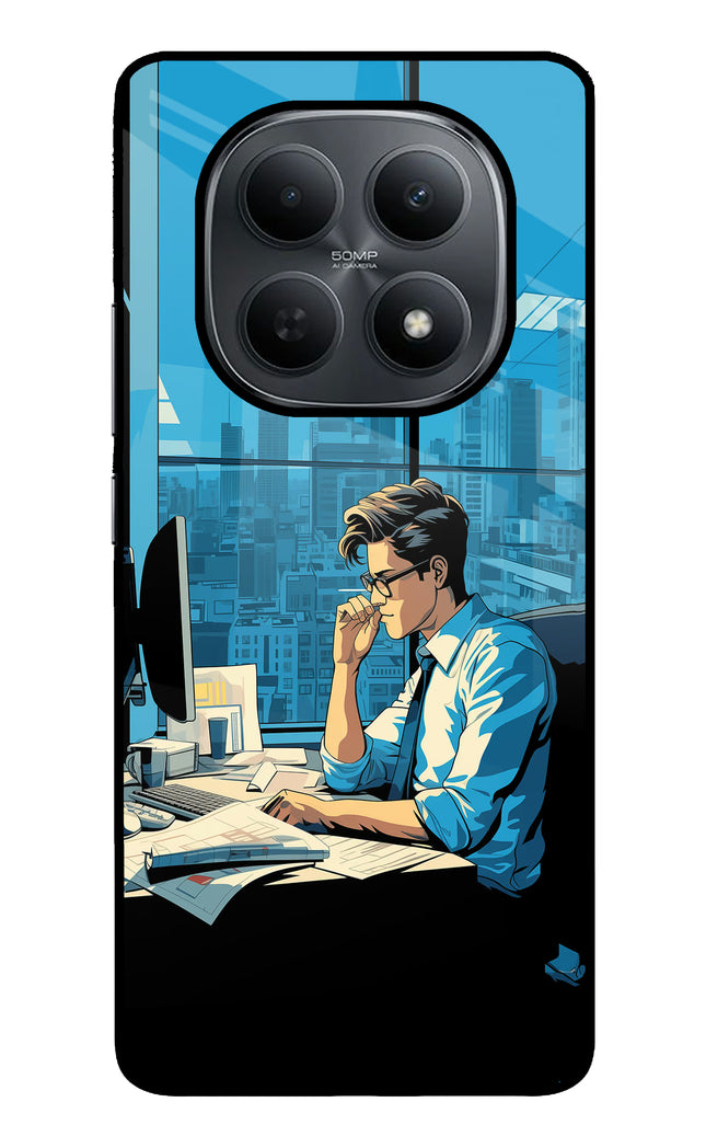 Focused Hustler (AI Generated) Poco M8 5G Metal Case Back Cover by Casekaro
