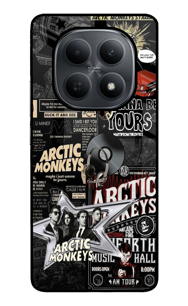 Arctic Monkeys Poco M8 5G Metal Case Back Cover by Casekaro