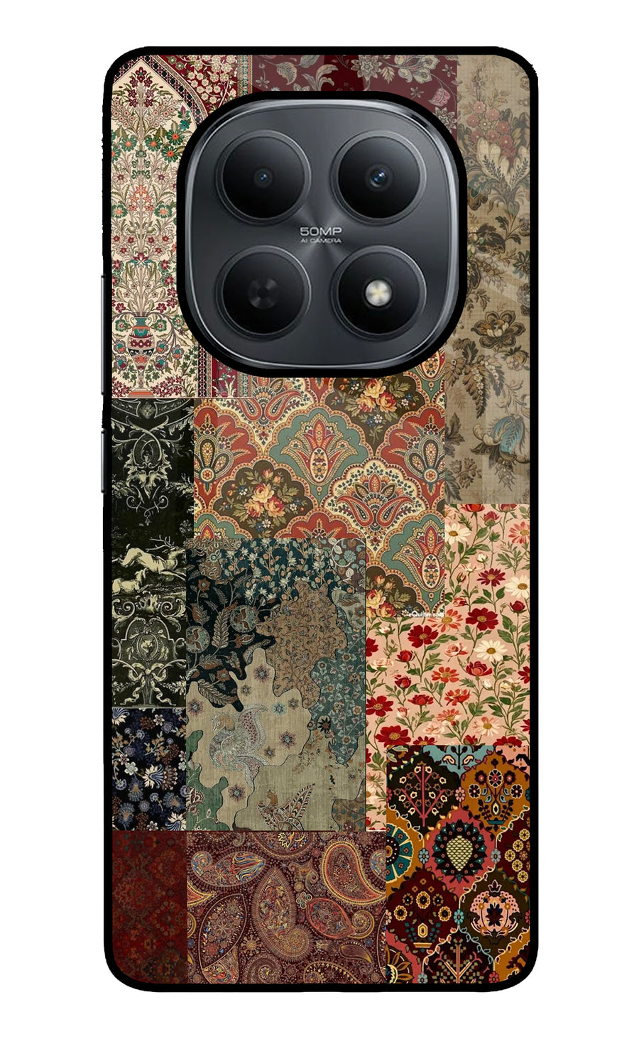 Desi Print Poco M8 5G Back Cover, Metal case