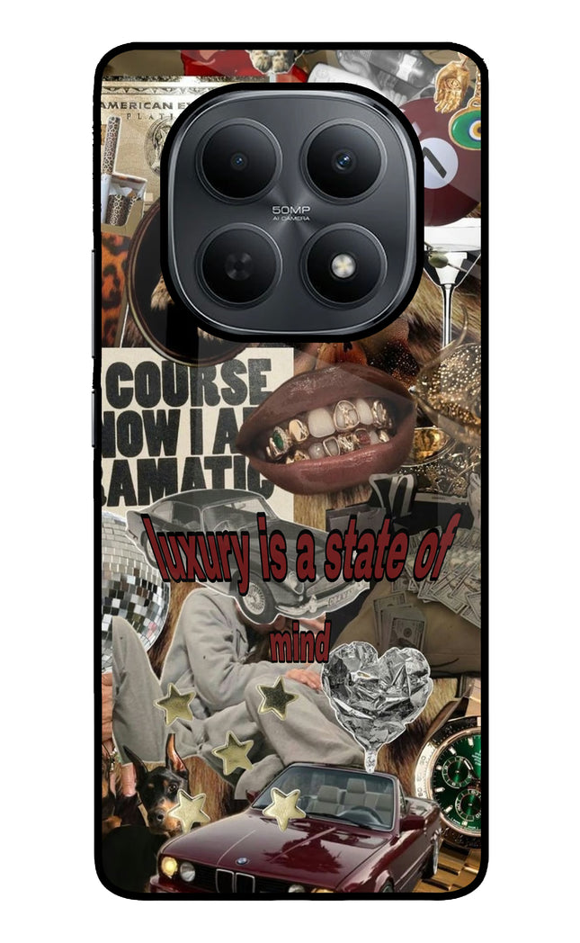 Luxury Poco M8 5G Metal Case Back Cover by Casekaro