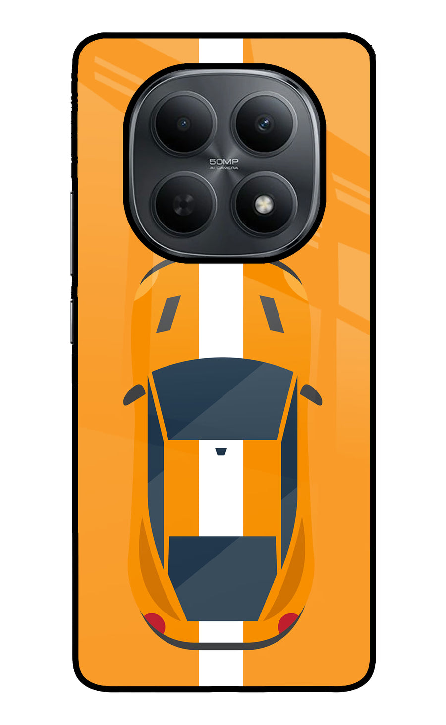 Highway Pursuit Poco M8 5G Back Cover, Metal case