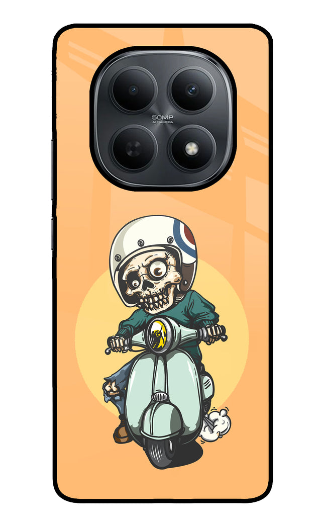 Undead Biker Poco M8 5G Metal Case Back Cover by Casekaro