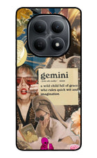 Gemini Zodiac Poco M8 5G Metal Case Back Cover by Casekaro