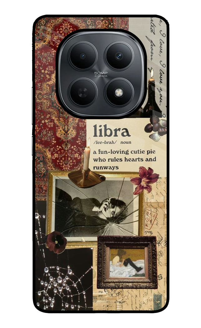 Libra Zodiac Poco M8 5G Metal Case Back Cover by Casekaro