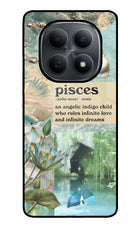 Pisces Zodiac Poco M8 5G Metal Case Back Cover by Casekaro