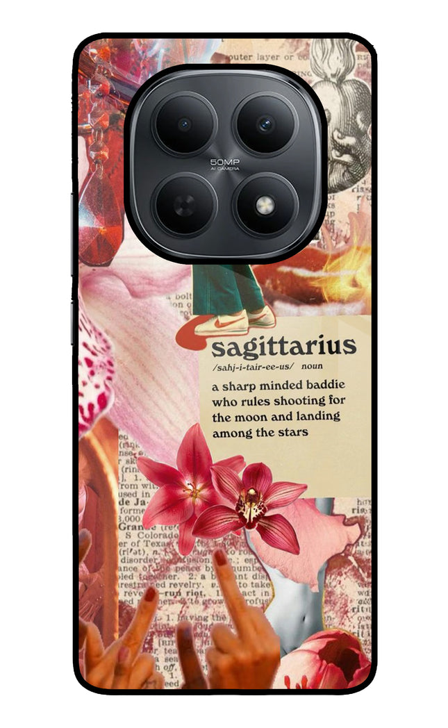 Sagittarius Zodiac Poco M8 5G Metal Case Back Cover by Casekaro