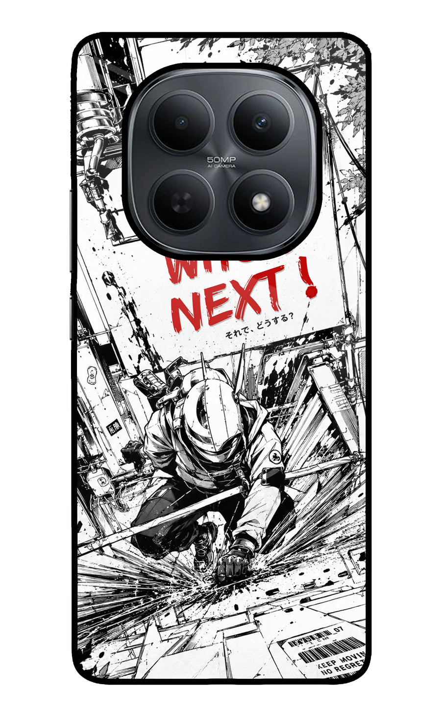 Who's Next Poco M8 5G Back Cover, Metal case
