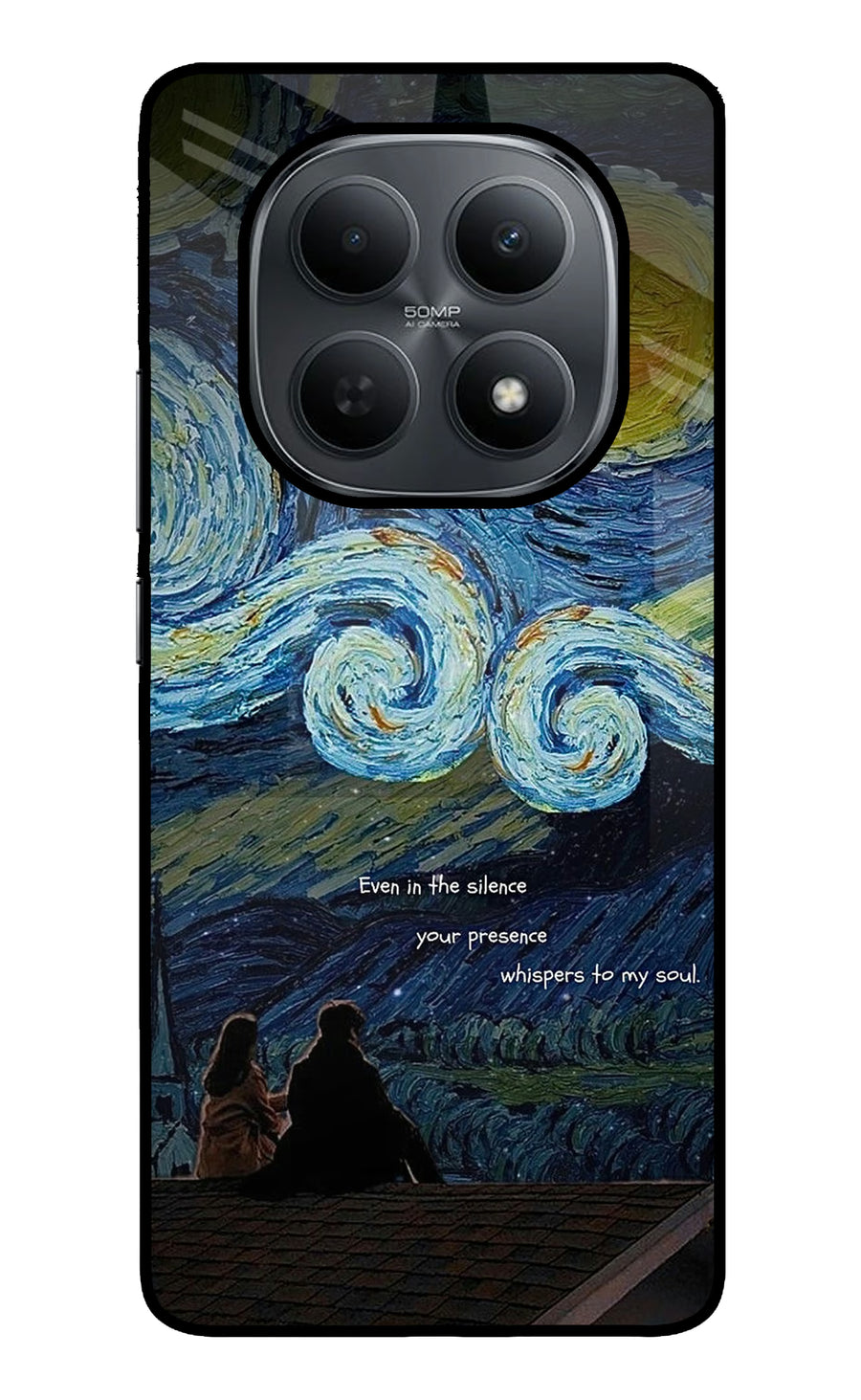 Softcore Poco M8 5G Back Cover, Metal case