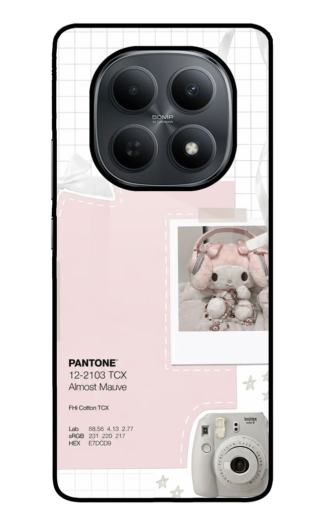 Pantone Asthetic Poco M8 5G Metal Case Back Cover by Casekaro
