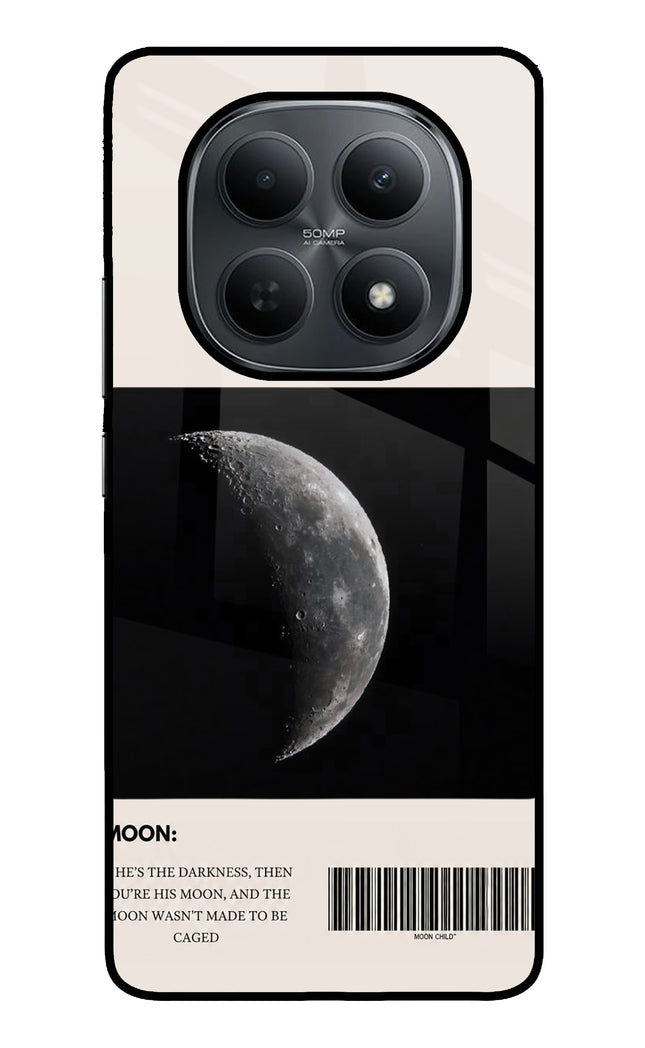 Moon Phase Poco M8 5G Metal Case Back Cover by Casekaro