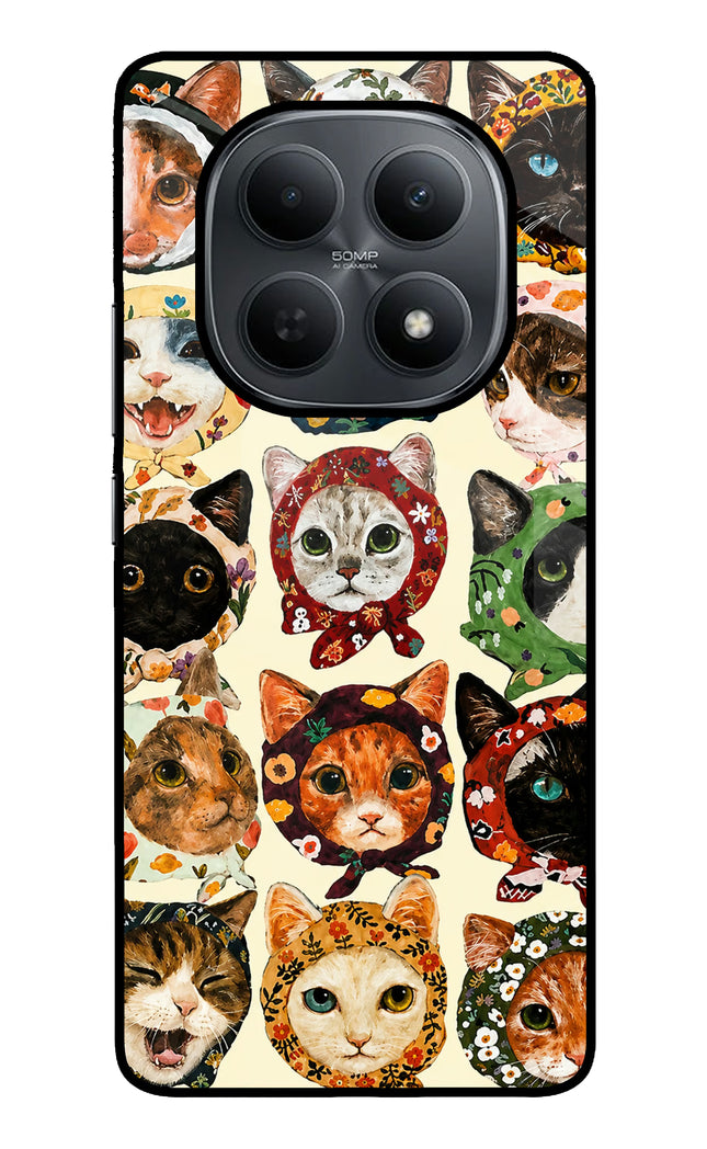 Cool Cat Poco M8 5G Metal Case Back Cover by Casekaro