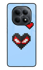 Peter Heart Poco M8 5G Metal Case Back Cover by Casekaro
