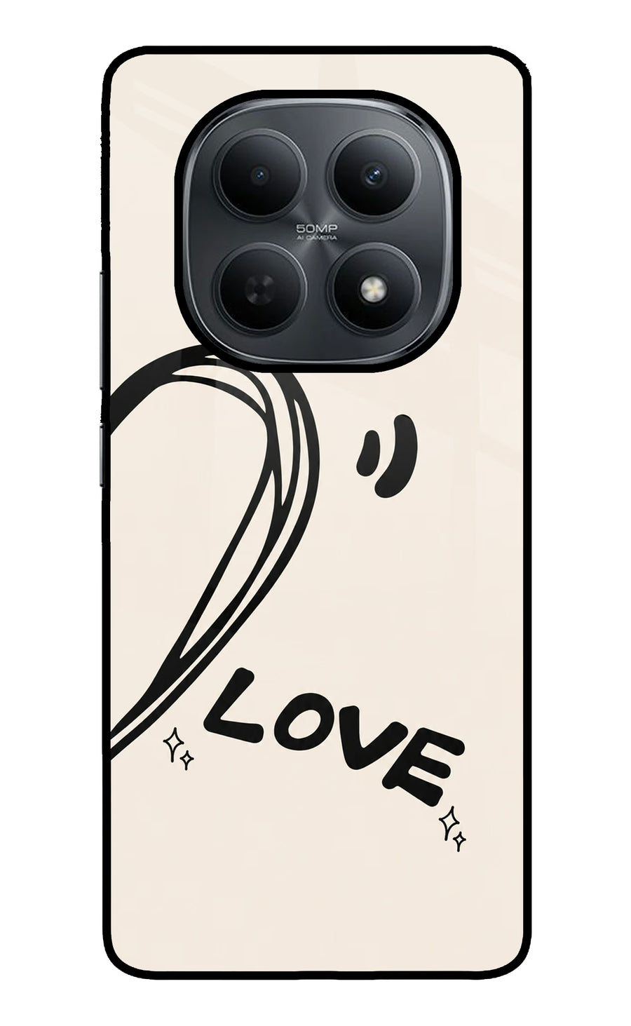 Soul Line Poco M8 5G Back Cover, Metal case