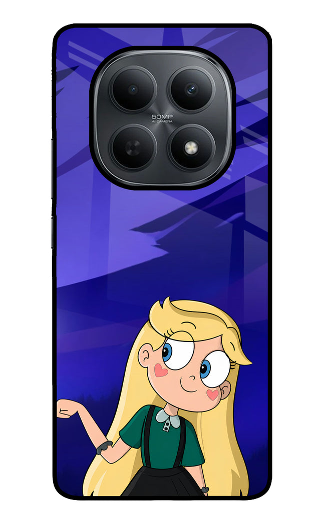 Star Glow Poco M8 5G Metal Case Back Cover by Casekaro