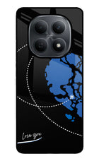 Love Orbit Poco M8 5G Metal Case Back Cover by Casekaro