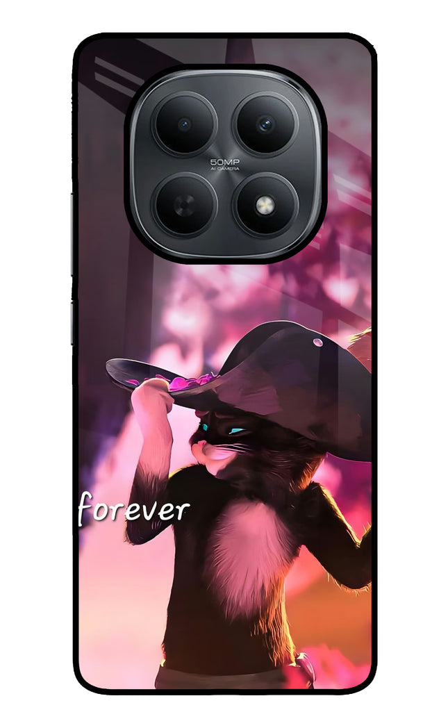 Forever Cat Poco M8 5G Metal Case Back Cover by Casekaro