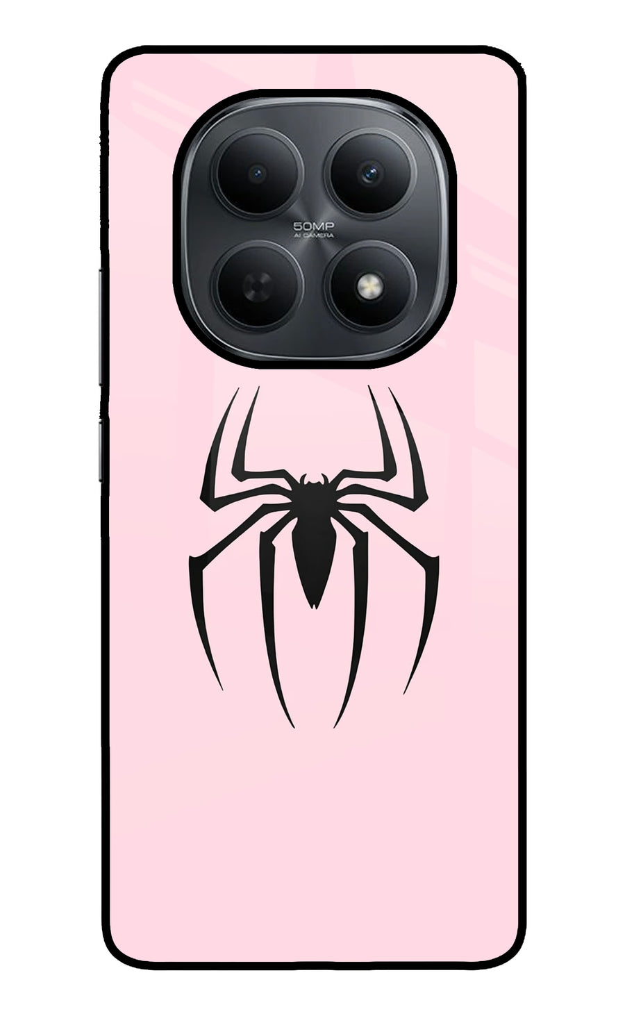 Peter Symbol Poco M8 5G Back Cover, Metal case