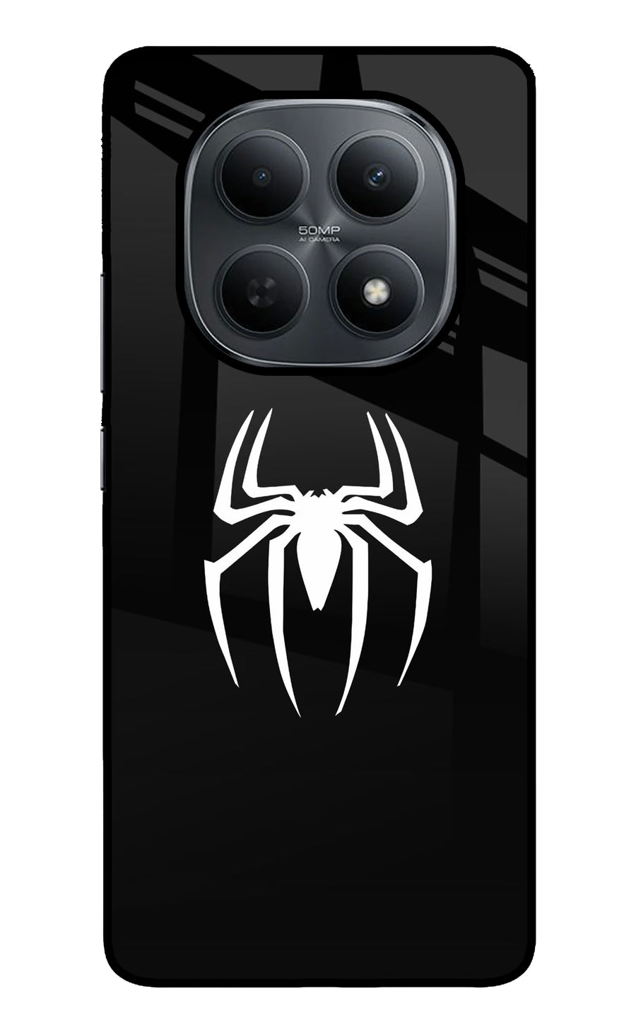 Miles Symbol Poco M8 5G Back Cover, Metal case