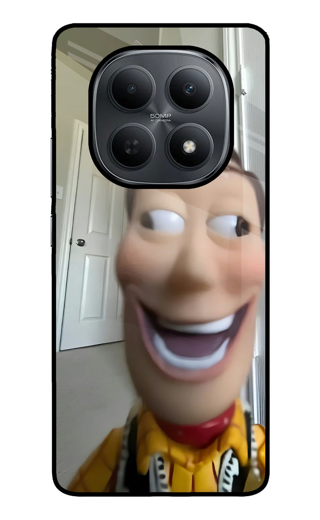 Side Eye Woody Poco M8 5G Metal Case Back Cover by Casekaro