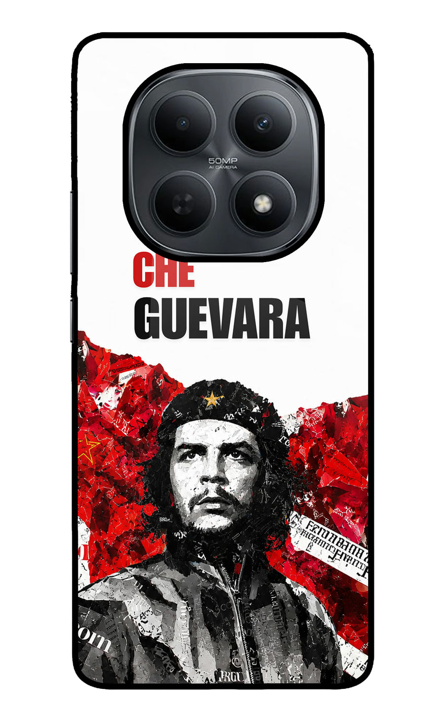 Che Guevara Revolution Poco M8 5G Back Cover, Metal case