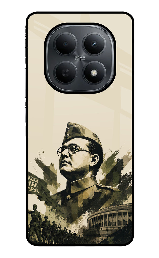 Netaji Rising Poco M8 5G Metal Case Back Cover by Casekaro